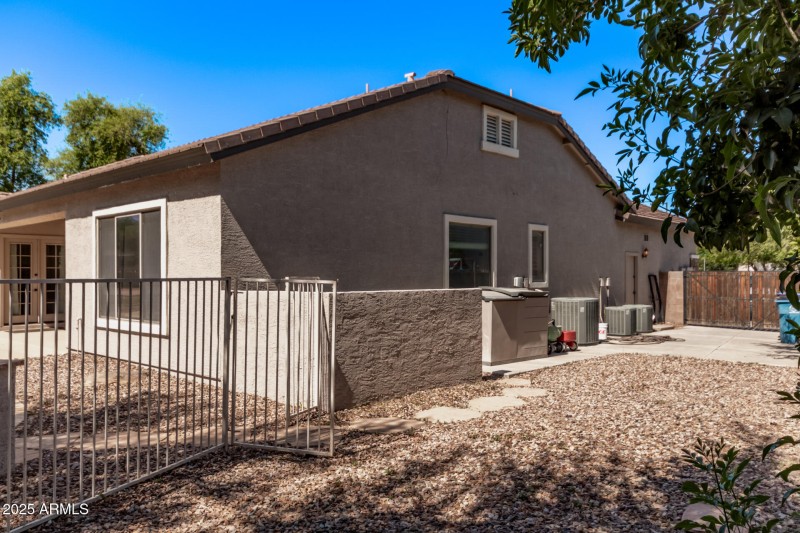Side Yard slab behind rv gate