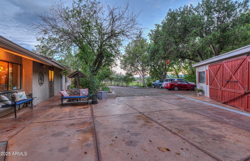 Driveway Overlooking Pasture