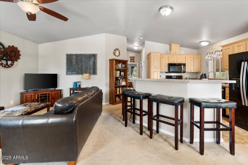 03-Entry to Living Room & Kitchen