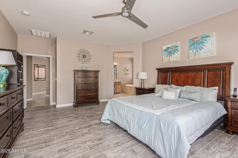 Primary Bedroom with plenty of space