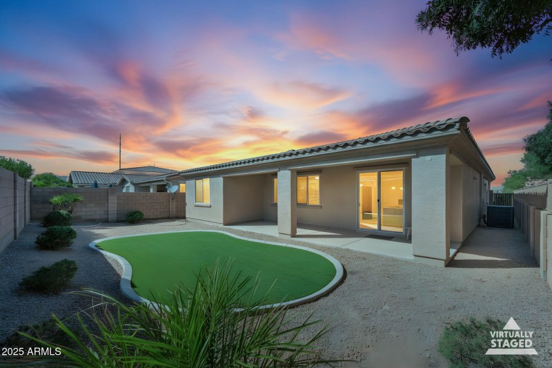 Rear Exterior (staged)