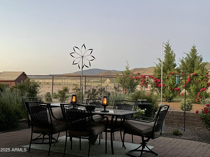 back patio mtn views