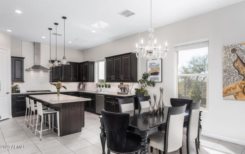 Kitchen and Dining Area