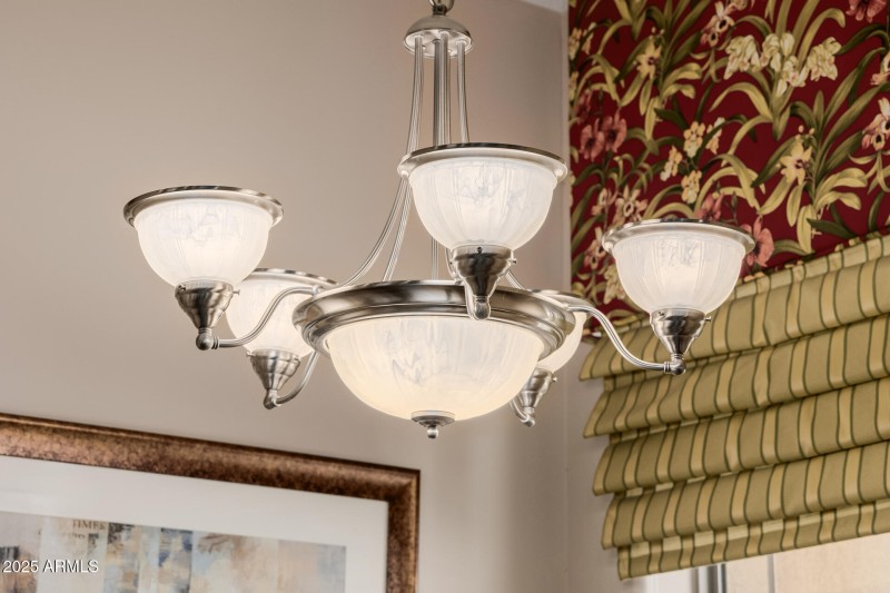 Upgraded lighting fixtures