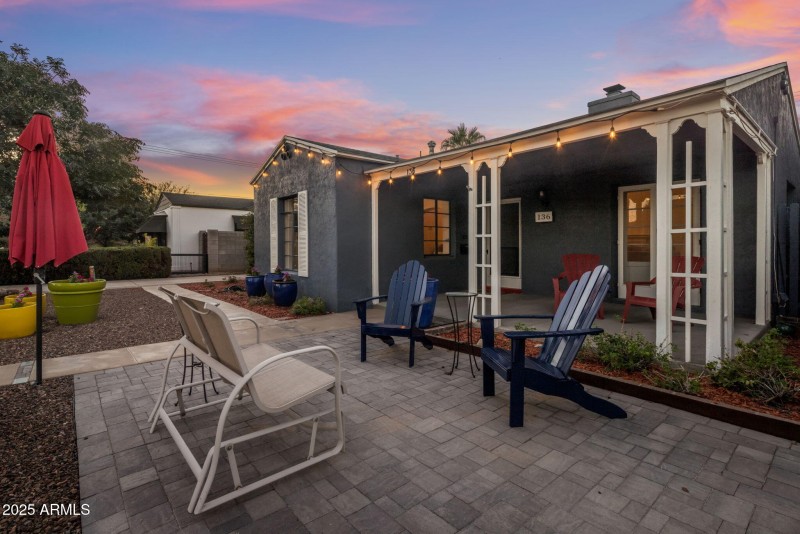 Extended Front Patio