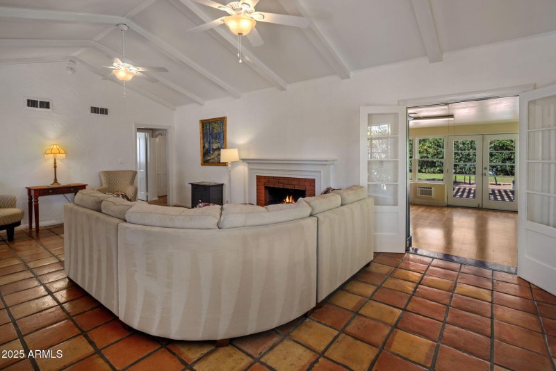 French Doors to the Bonus Room