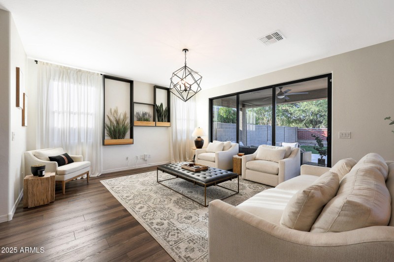 Plenty of natural light