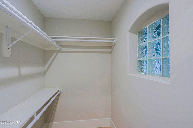 Guest bedroom walk in