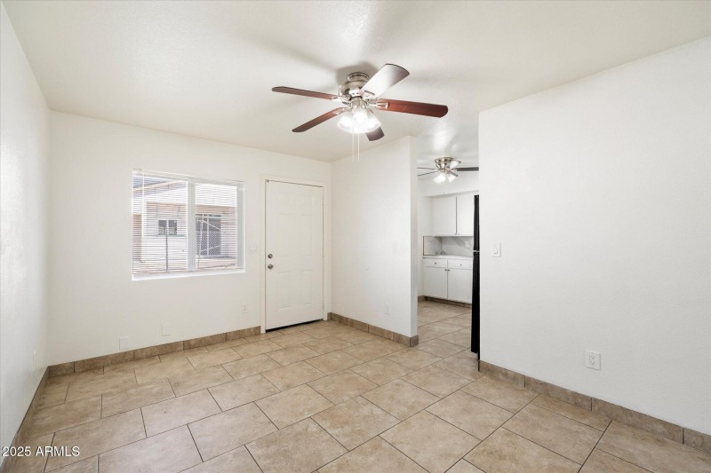 Living Space to Kitchen