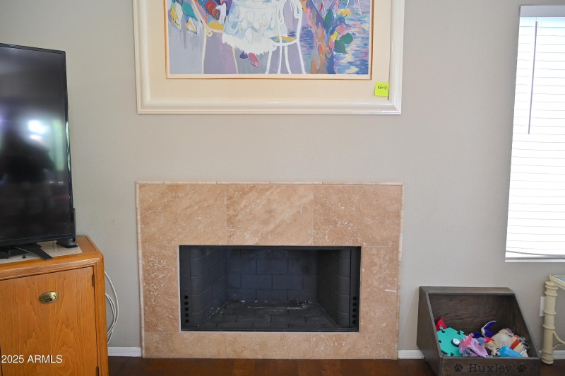 Wood Burning Fire Place