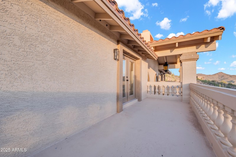 3rd bedroom balcony