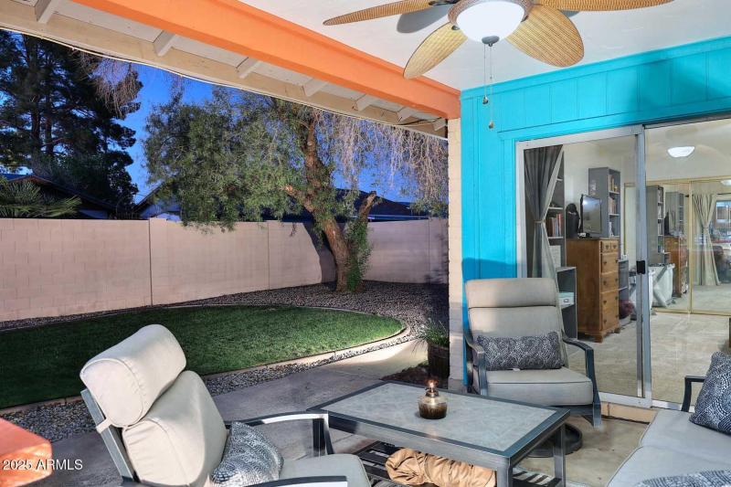 Night-Covered Patio-View