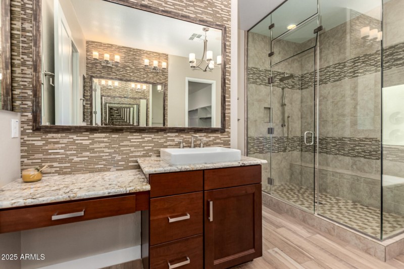 Primary Bath Separate Vanities