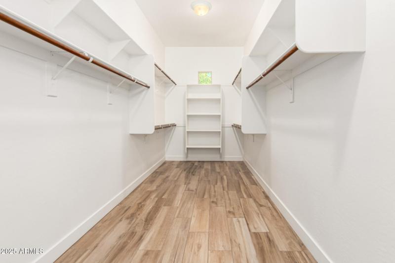 Huge Primary Closet