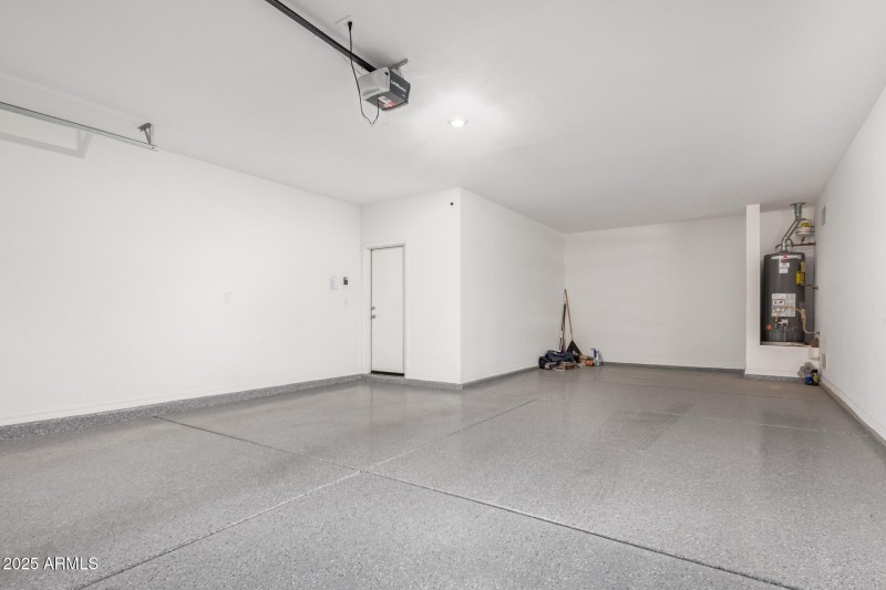 Tandem Garage w/epoxy