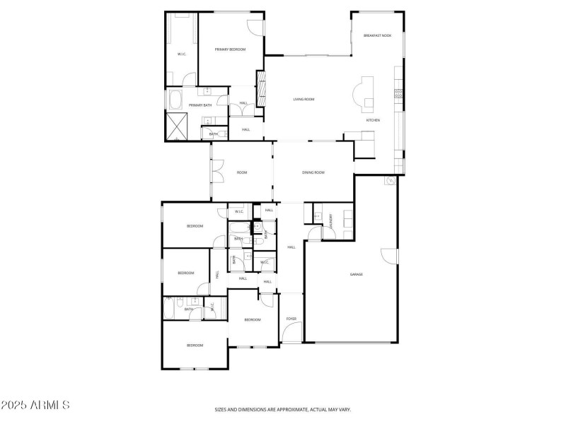 Overall general floor plan