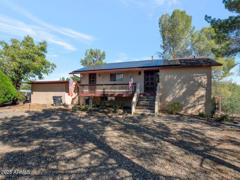 Front entrance from circular drive