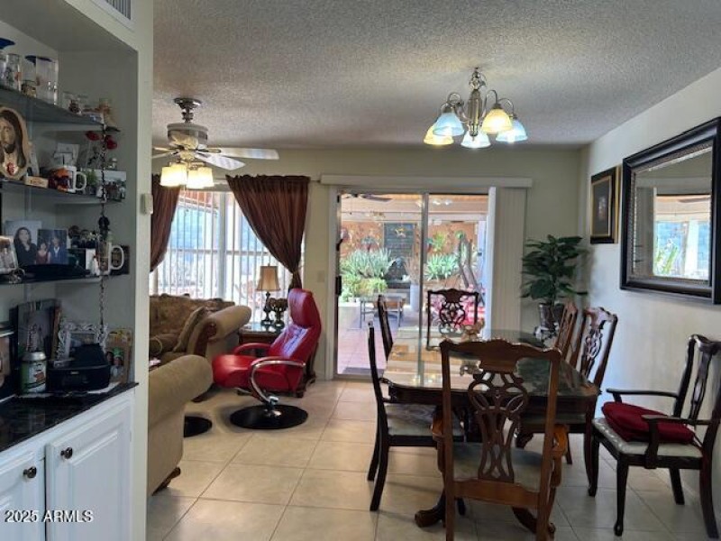 Dining area open to Great Room and outsi