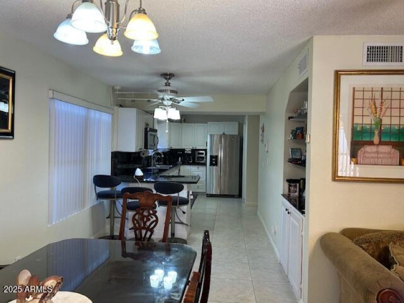 Dining area to Kitchen