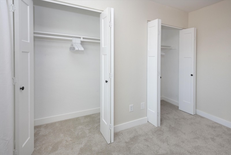 Bedroom 2 Closets