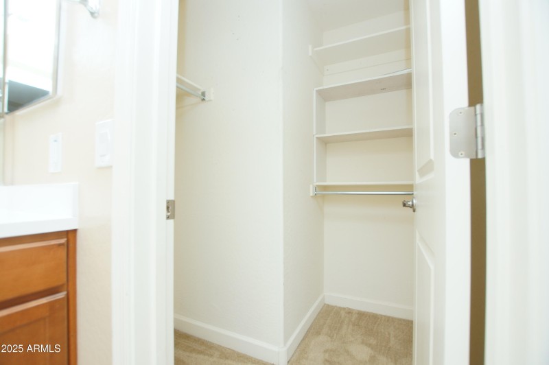 downstairs closet
