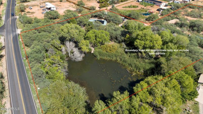 Aerial_Pond 1 Boundary Lines