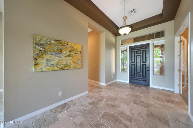 Grand front entry area