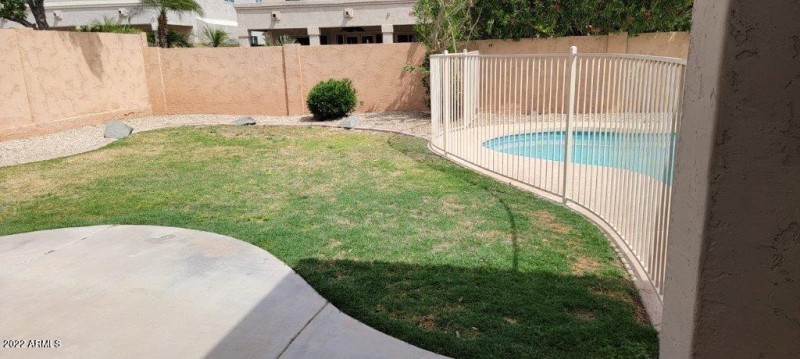 Backyard Grass Area