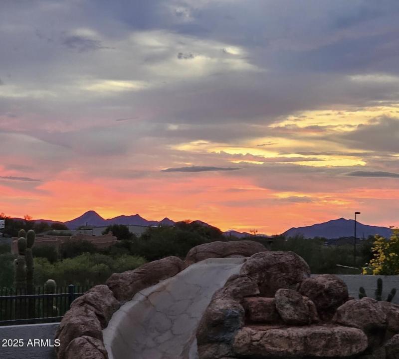 Jordon sunset pool slide