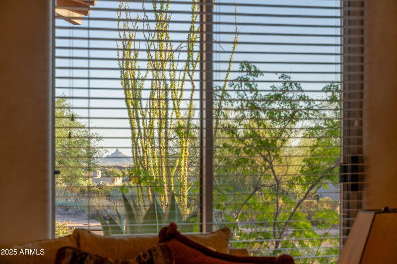 Pinnacle Peak from TV Room