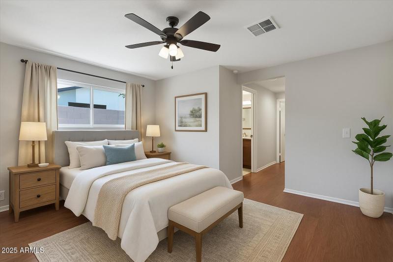 11-Primary Bedroom | Virtually Staged