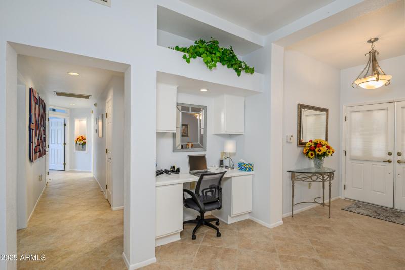 Desk Area with Lighting