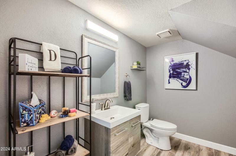 Very Spacious Contemporary Powder Room