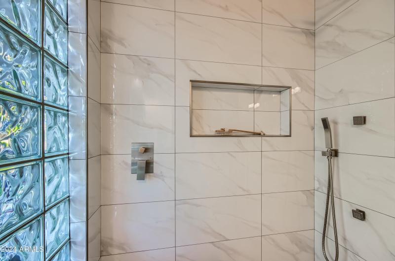 Fabulous new Tiled Shower
