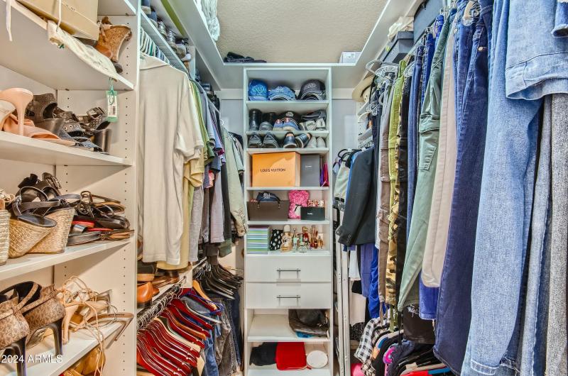 Large Custom Primary Closet