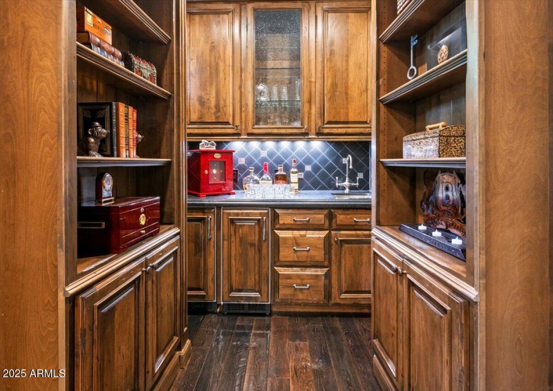 Secret Wet Bar in Office