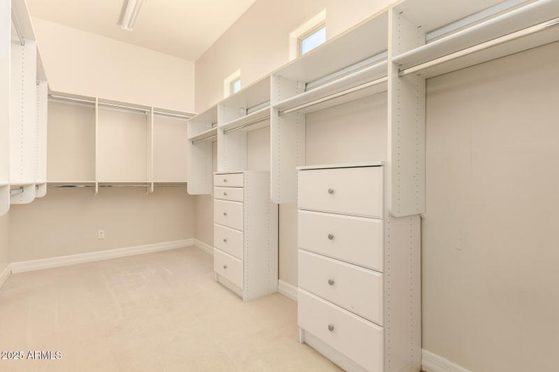 Primary Walk-in Closet