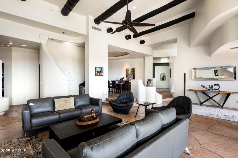 Great Room to Dining and Bar