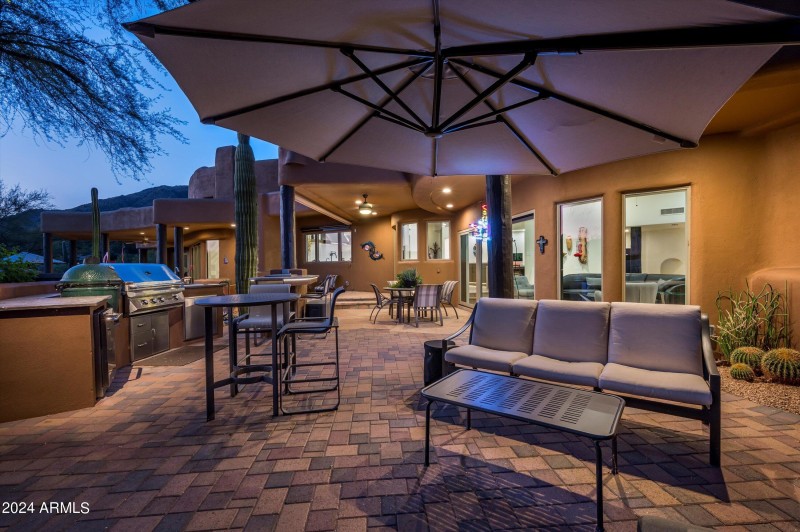 Evening Entertaining Patio