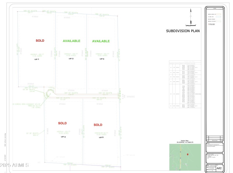 Subdivision Plan Full