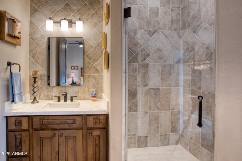Upscale Guest Bathroom