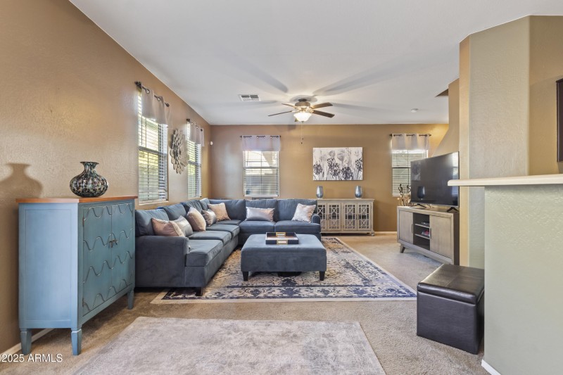 Dining to Family Room