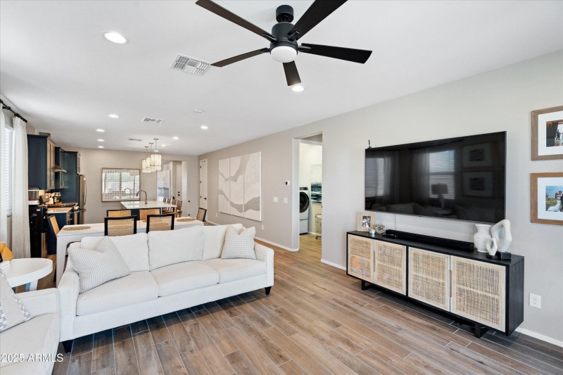 Family Room to Kitchen