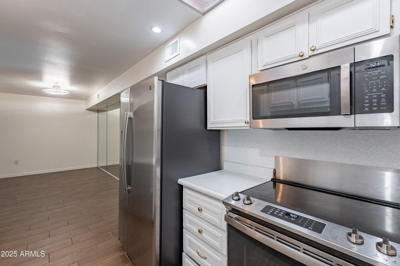 Kitchen With Stainless Appliances