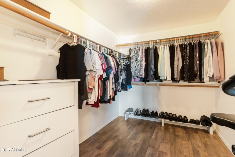 Primary Walk-in Closet