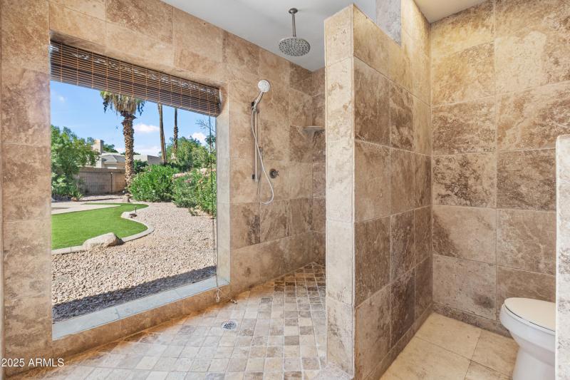 Primary Shower and Toilet