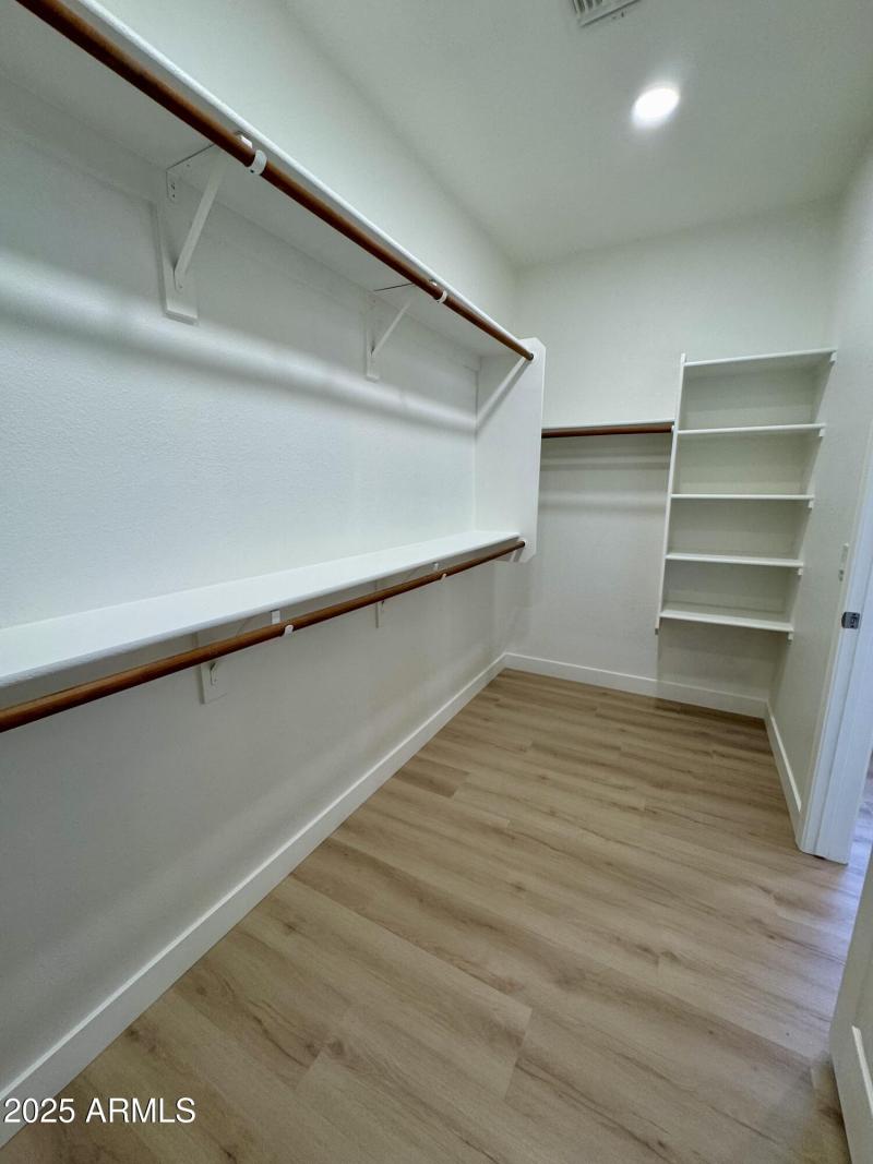 Primary bedroom closet