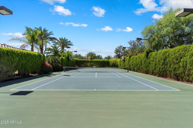 PRIVATE TENNIS COURT