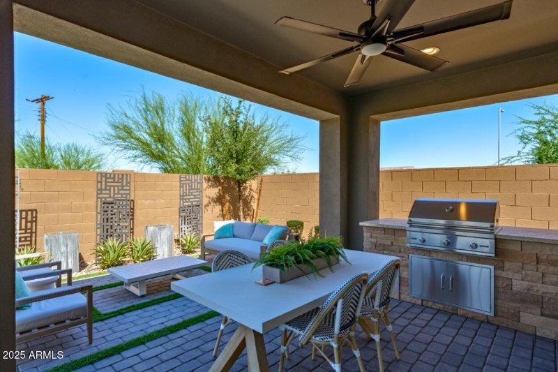 Backyard - Digital Rendering Built in BB