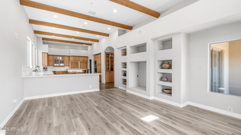 Spacious family room